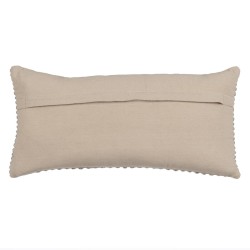 Coussin Coton Beige 30 x 60 cm