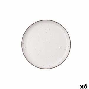 Dessertteller Quid Duna Beige aus Keramik 20 x 2,5 cm (6 Stück)
