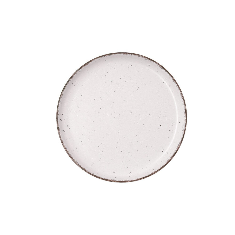 Dessertteller Quid Duna Beige aus Keramik 20 x 2,5 cm (6 Stück)