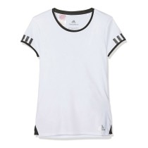 Child's Short Sleeve T-Shirt Adidas CLUB TEE DU2464 White Polyester