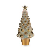 Weihnachtsbaum Krist+ 18CH307/IRIDESCENT Gold Polypropylen Kunststoff Irisierend 16 x 37,5 x 16 cm