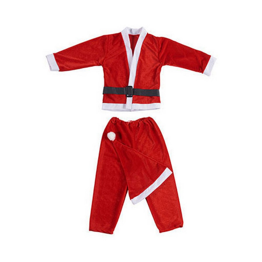 Verkleidung für Babys Weihnachtsmann 0-2 Jahre Rot Weiß