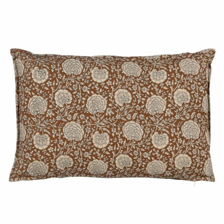 Coussin Coton Marron Beige 60 x 40 cm