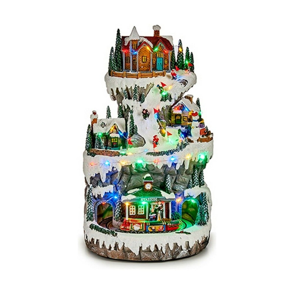 Leuchtende Dekoration Krist+ Eisenbahn Dorf 23 x 23 x 39 cm 23 x 39 x 23 cm