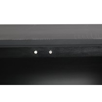 Sideboard DKD Home Decor 160 x 40 x 80 cm Black Grey White Bone Resin MDF Wood