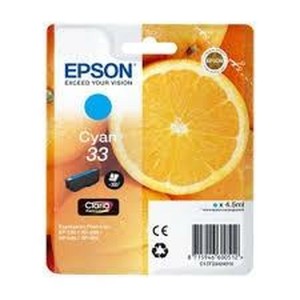Cartouche d'encre originale Epson C13T33424010 Cyan