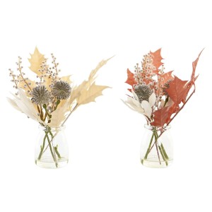 Dekorationspflanze DKD Home Decor (6 x 6 x 27 cm) (2 Stück)