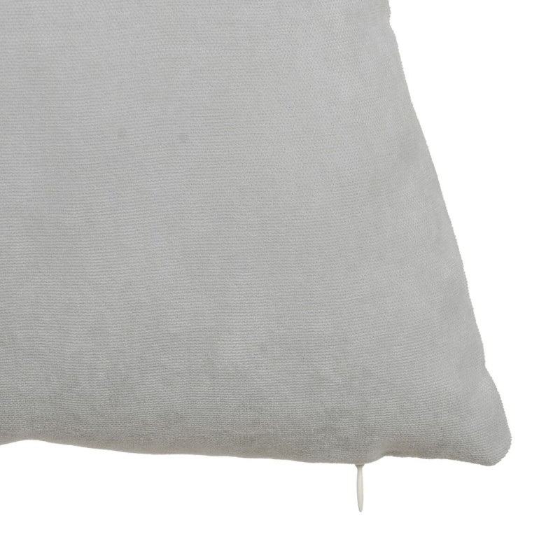 Coussin Polyester Gris 45 x 45 cm