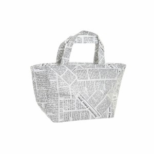 Sac à goûter DKD Home Decor Thermique Blanc Noir 23 x 14,5 x 20 cm