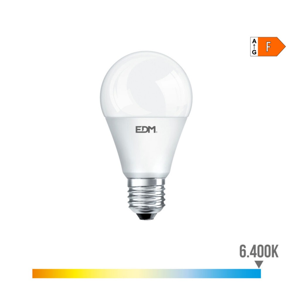 LED-Lampe EDM 98851 60 W 73 W 10 W E27 1020 Lm Ø 5,9 x 11 cm (6400 K)