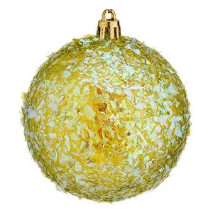 Weihnachtsbaumkugeln Krist+ 00990-4 grün Kunststoff Ø 8 cm 6 Stück