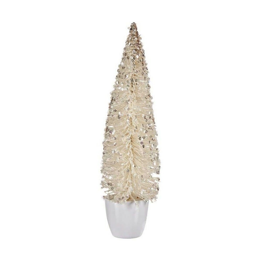 Weihnachtsbaum groß 10 x 38 x 10 cm Weiß Kunststoff