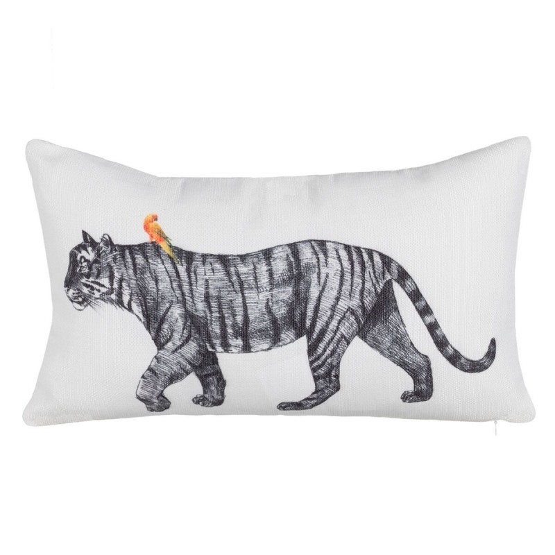 Kissen Polyester Tiger 50 x 30 cm