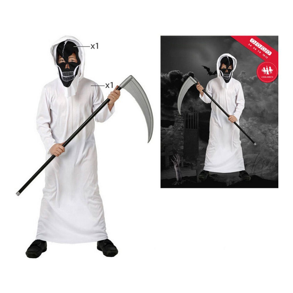 Costume for Children White (2 Pieces)