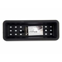 Cutlery Organiser Kinvara CN18819 White Black Natural rubber polypropylene 8,5 x 5 x 24 cm (36 Units)