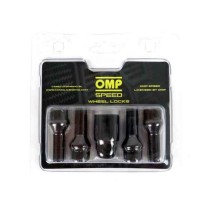 Kit de vissage OMP OMPS09831401 M14 x 1,50 4 uds Noir