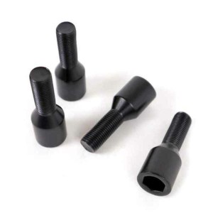 Kit de vissage OMP OMPS09621201 M12 x 1,25 Noir