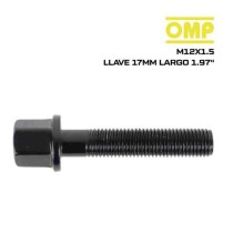 Screw kit OMP OMPS09641201 M12 x 1,50 Black