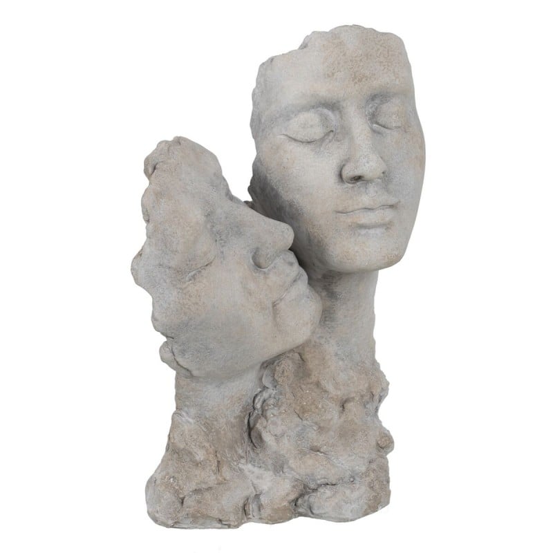 Skulptur Grau Zement 20,5 x 12,5 x 29,5 cm