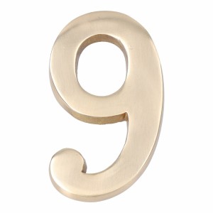 Numéro EDM 85041 9 Doré Laiton