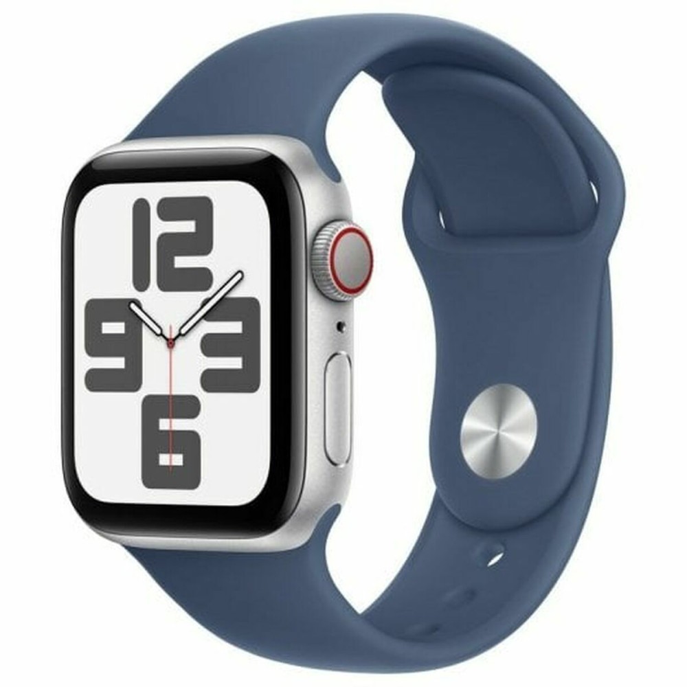 Herrenuhr Apple MXGF3QL/A Blau Silberfarben