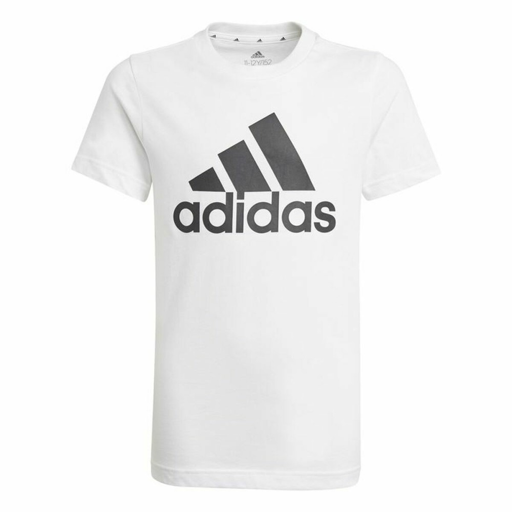 Kurzarm-T-Shirt Adidas Essentials Weiß