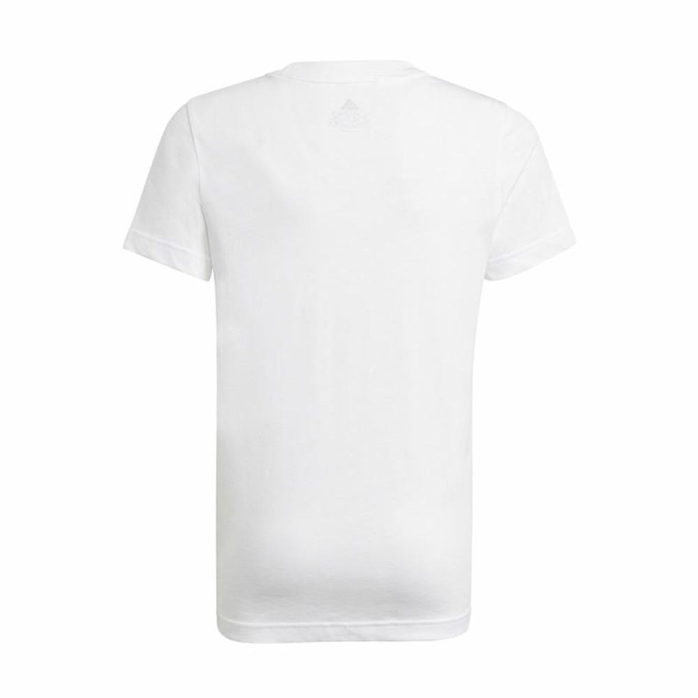 Kurzarm-T-Shirt Adidas Essentials Weiß