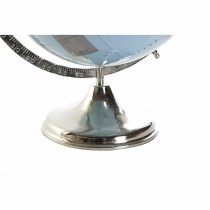 Globe DKD Home Decor Blue Silver PVC Aluminium 33 x 33 x 44 cm