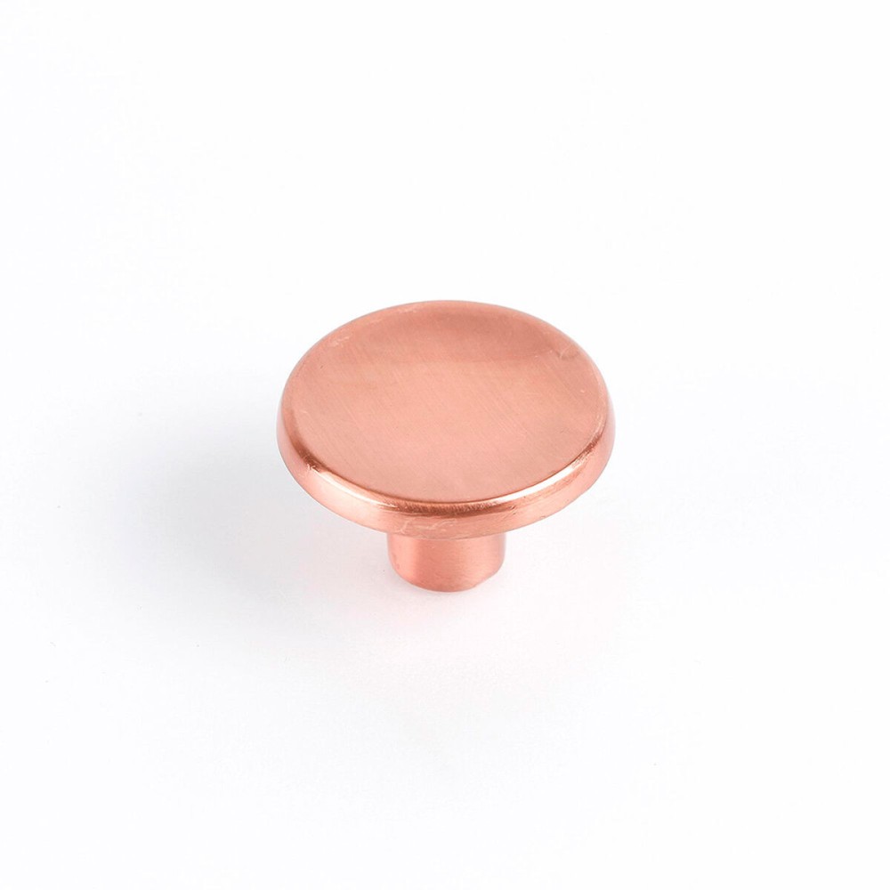Doorknob Rei 774 Rose Gold Metal Ø 35 x 23 mm (2 Units)