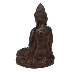 Skulptur Braun Harz 56 x 42 x 88 cm Buddha