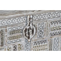 Coffre DKD Home Decor Métal Bois de manguier 80 x 40 x 45 cm