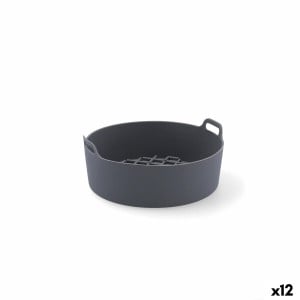 Fritteuse Korb Quid Naturalia Silikon 18 x 7,8 cm (12 Stück)