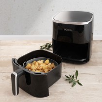 Folding Silicone Basket for Air Fryer Quid Naturalia 20 x 20 x 7 cm (12 Units)
