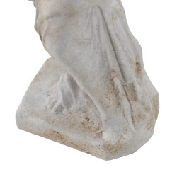 Sculpture Gris Ciment 14,5 x 14 x 47 cm