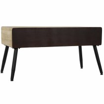 Table d'appoint DKD Home Decor Marron Noir Métal Sapin 100 x 50 x 52,5 cm