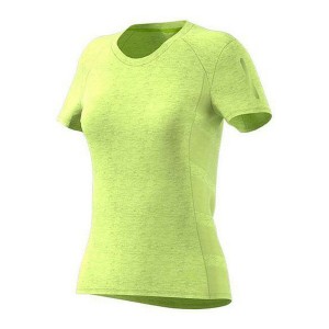 Damen Kurzarm-T-Shirt Adidas FR SN 37C SS W CG1084 Gelb