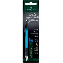 Druckbleistift Faber-Castell Grip Matic Blau 0,7 mm (10 Stück)