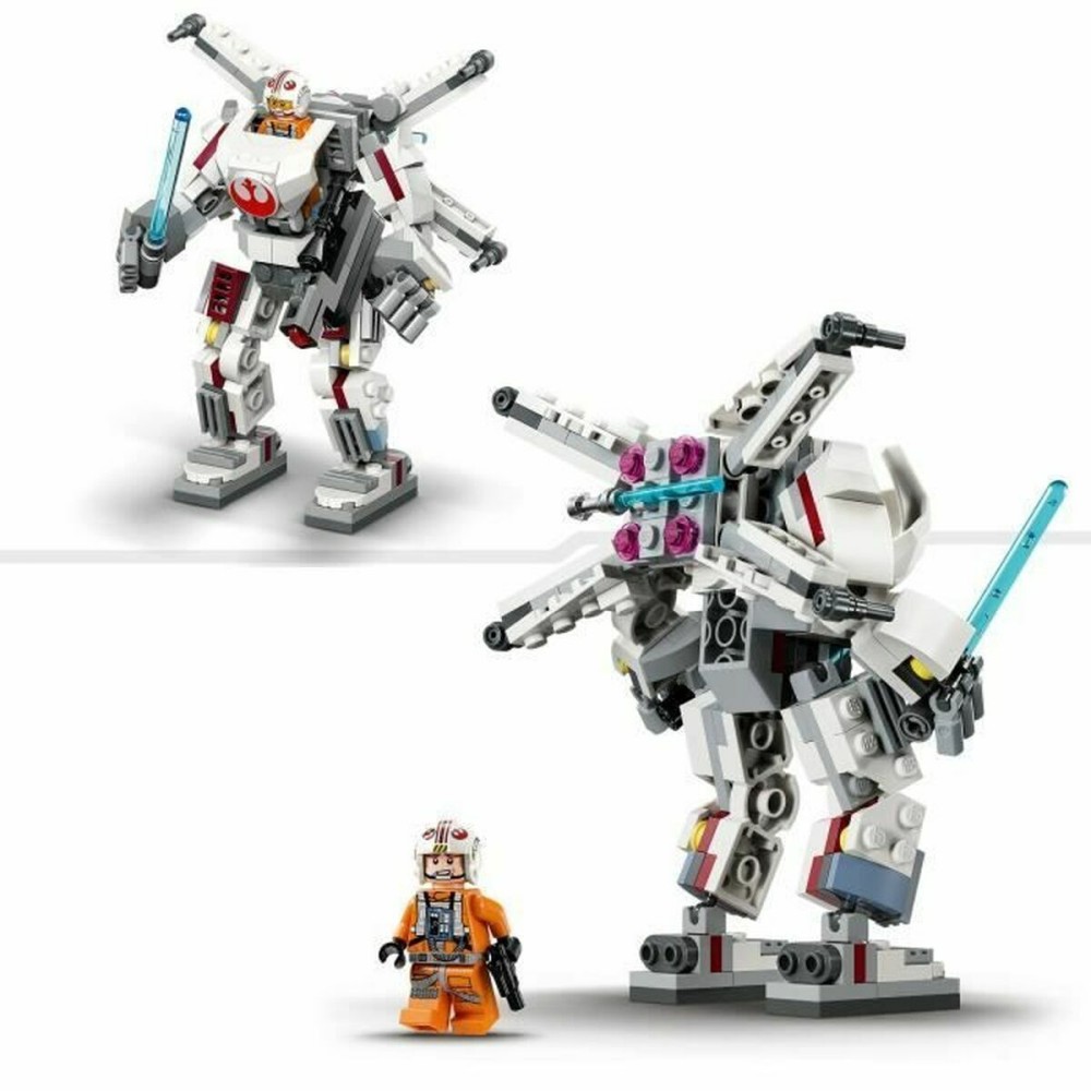 Set de construction Lego Luke Skywalker's X-Wing Mech Multicouleur