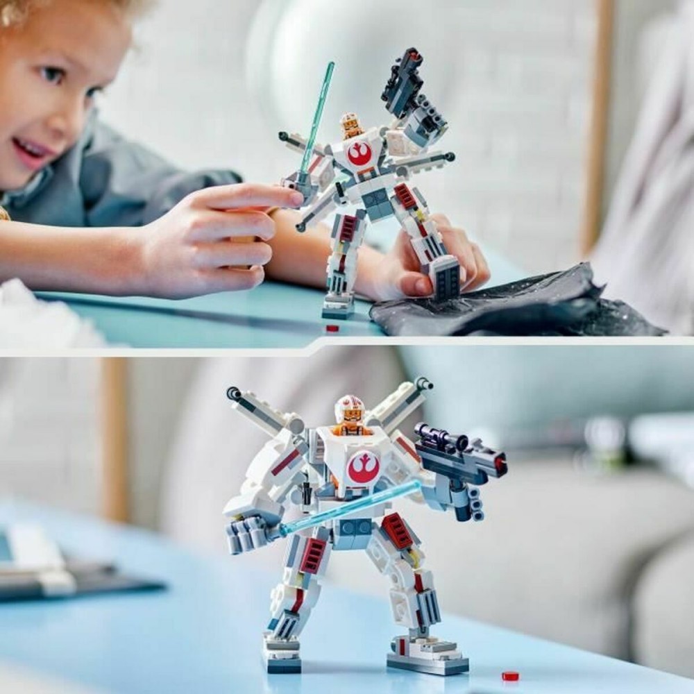 Set de construction Lego Luke Skywalker's X-Wing Mech Multicouleur