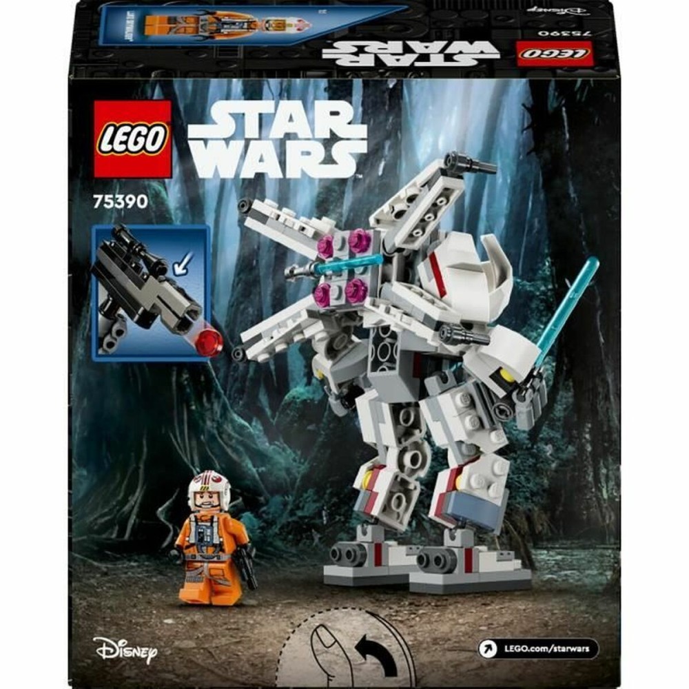 Set de construction Lego Luke Skywalker's X-Wing Mech Multicouleur