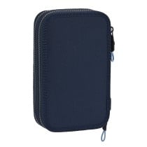 Trousse Scolaire avec Accessoires El Niño Bahia Bleu 12.5 x 19.5 x 4 cm (28 Pièces)