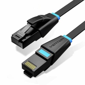UTP starres Netzwerkkabel der Kategorie 6 Vention IBJBN Schwarz 15 m