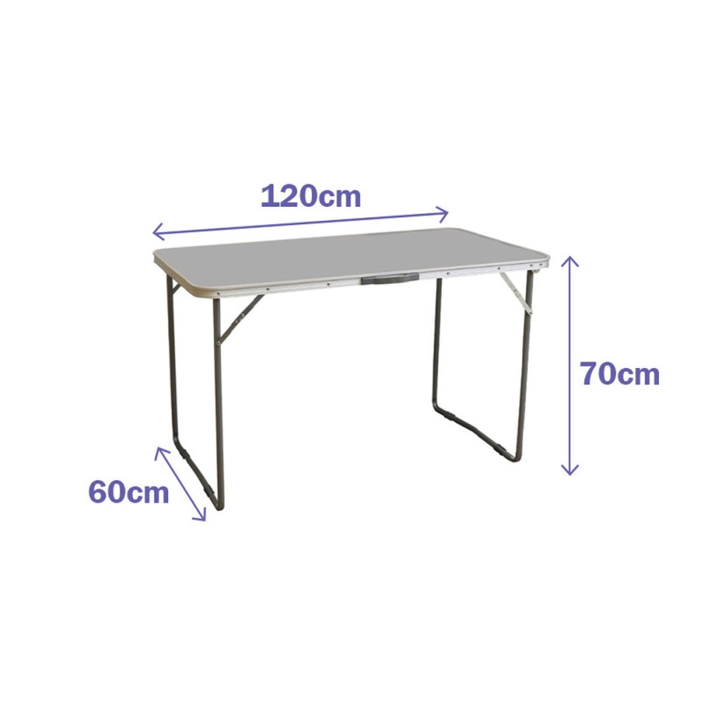 Folding Table Marbueno 120 x 70 x 60 cm Multicolour