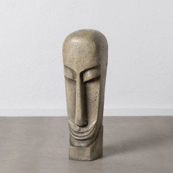 Skulptur Beige Harz 30,3 x 26,3 x 94 cm