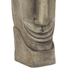 Skulptur Beige Harz 30,3 x 26,3 x 94 cm