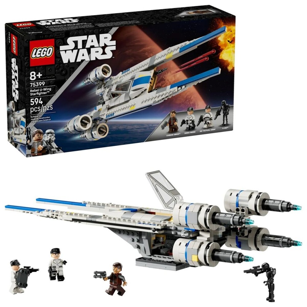 Konstruktionsspiel Lego STAR WARS 75399 Rebel U-Wing Starfighter 594 Stücke