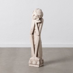 Skulptur Lehm Faser 21 x 20 x 97,5 cm