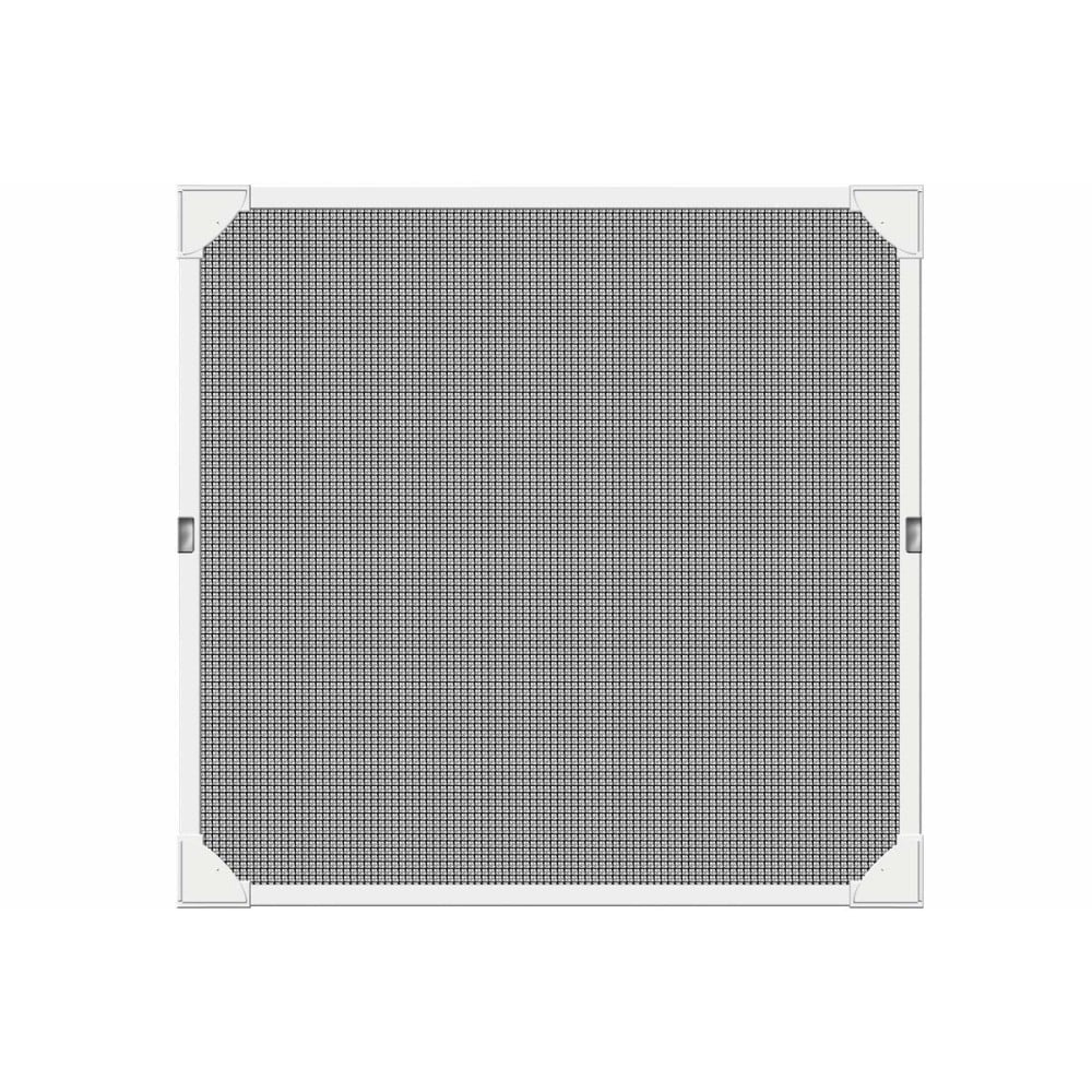 Moskitonetz Schellenberg Plattenspeicher Mit Rahmen Fiberglas Weiß (100 x 120 cm)