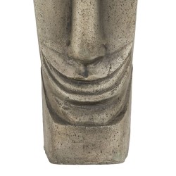 Skulptur Beige Harz 30,3 x 26,3 x 94 cm