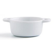 Satz für Appetithäppchen Quid Gastro Fun Weiß aus Keramik 10 x 7 x 4 cm (12 Stück)